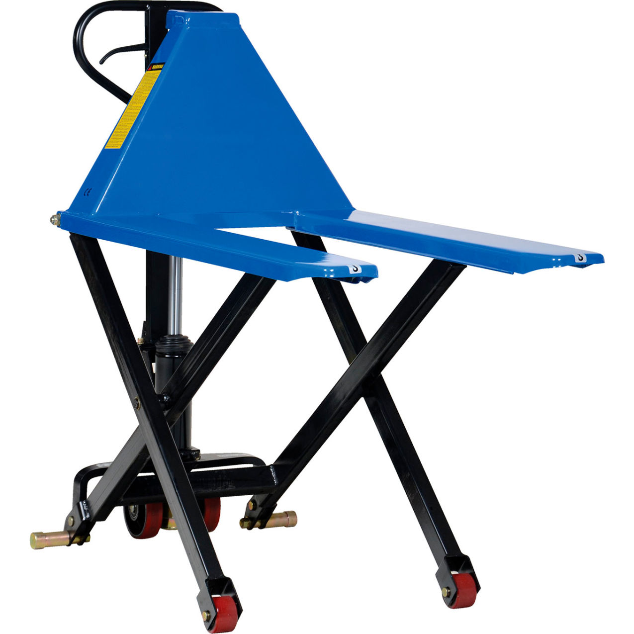 Steel Hand Pump Tote Lift, 3000 lb Capacity, 27"W x 58"L