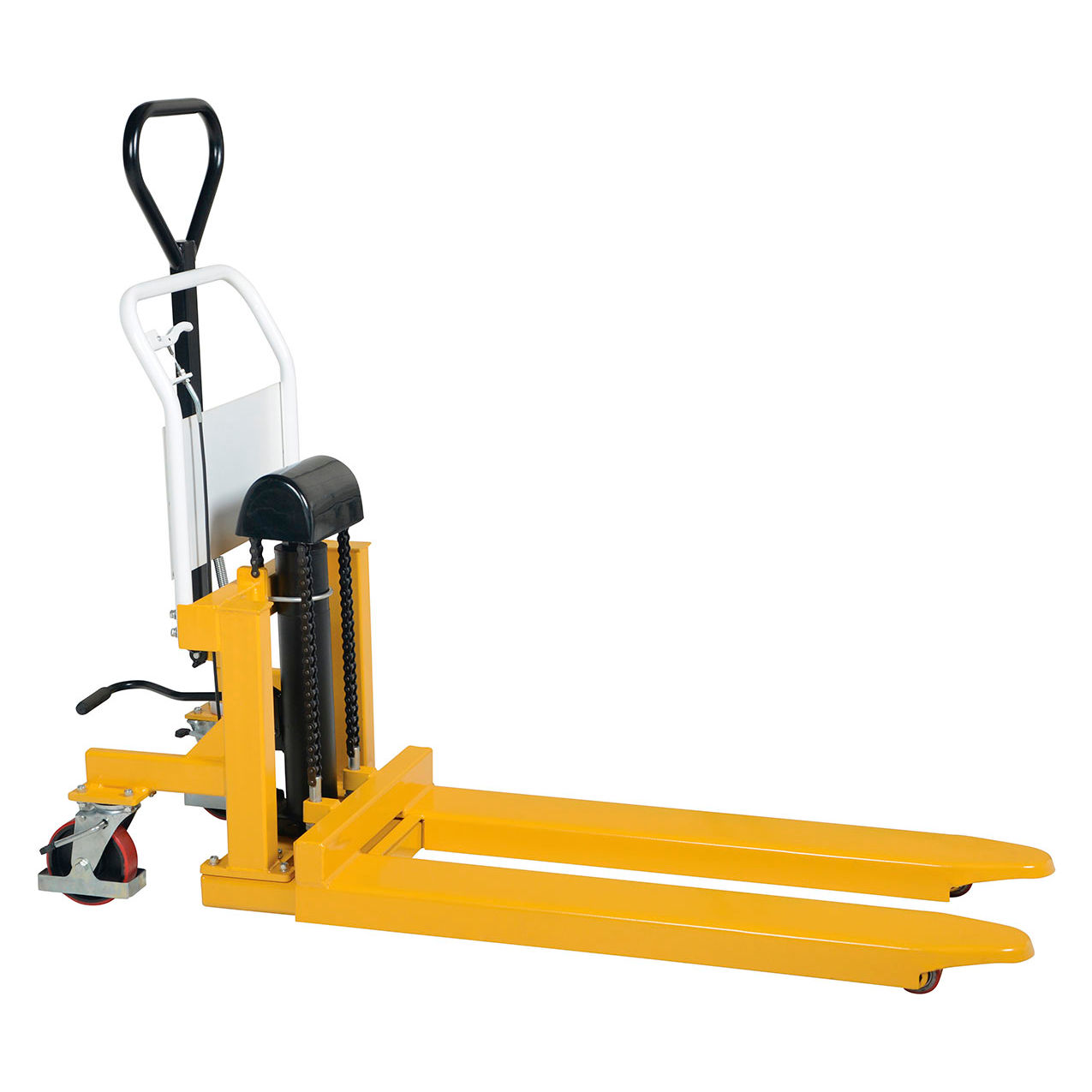 Steel Tote-A-Load Ergonomic Foot Pump, Hydraulic Power, 2200 lb. Capacity, 23"W x 63"L