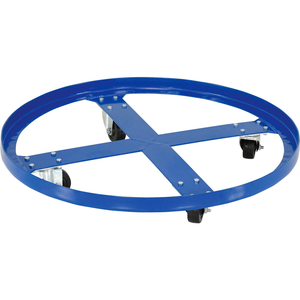 Over Pack Drum Dolly For 55 Gallon Drum, 32" Dia., 900 lb. Capacity