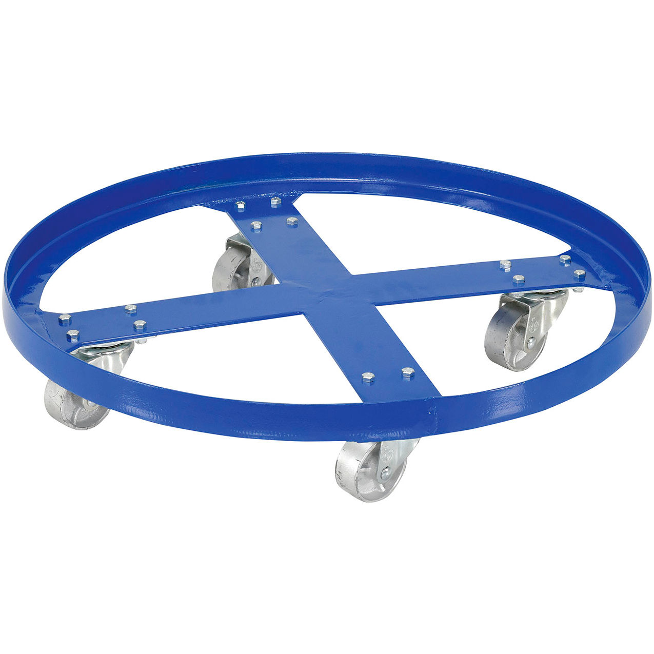 Over Pack Drum Dolly For 55 Gallon Drum, 32" Dia., 1200 lb. Capacity