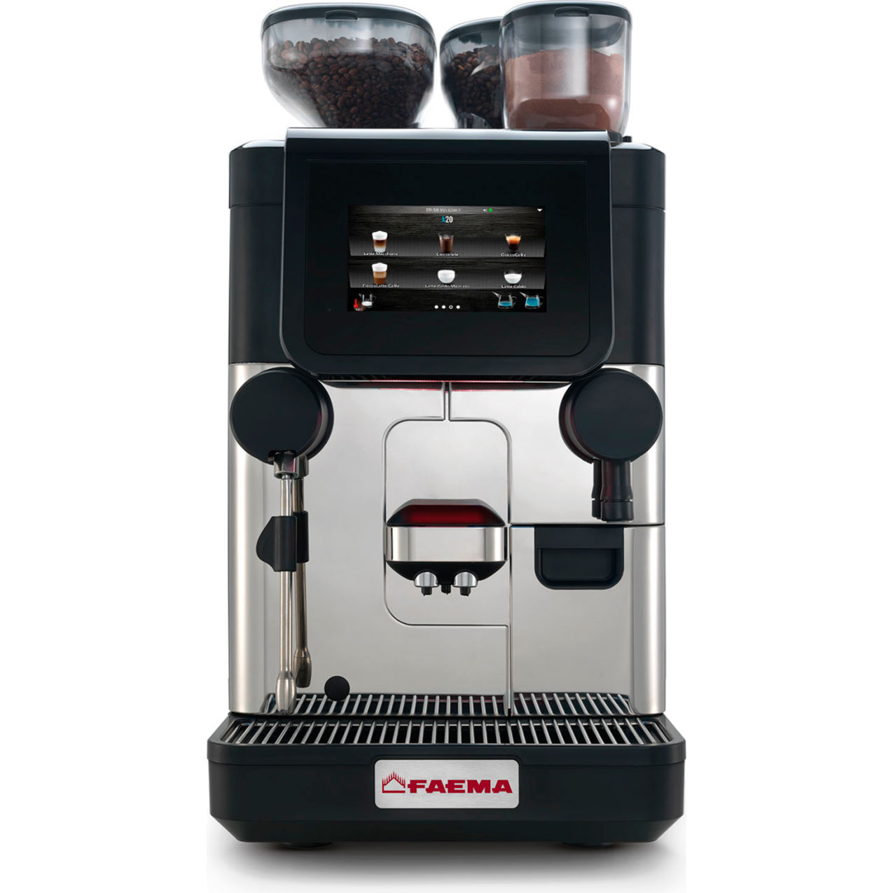 X20 CS10 Espresso Machine with Countertop Milk Refrigerator, 250 Cups