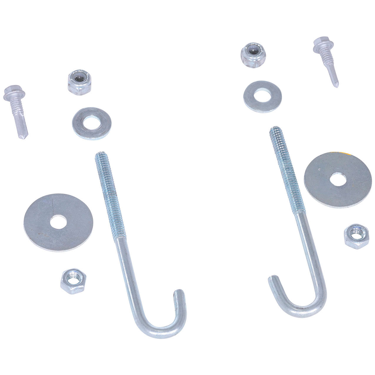 Chrome Plated Steel Crown Pallet Truck Caddy Hardware Kit