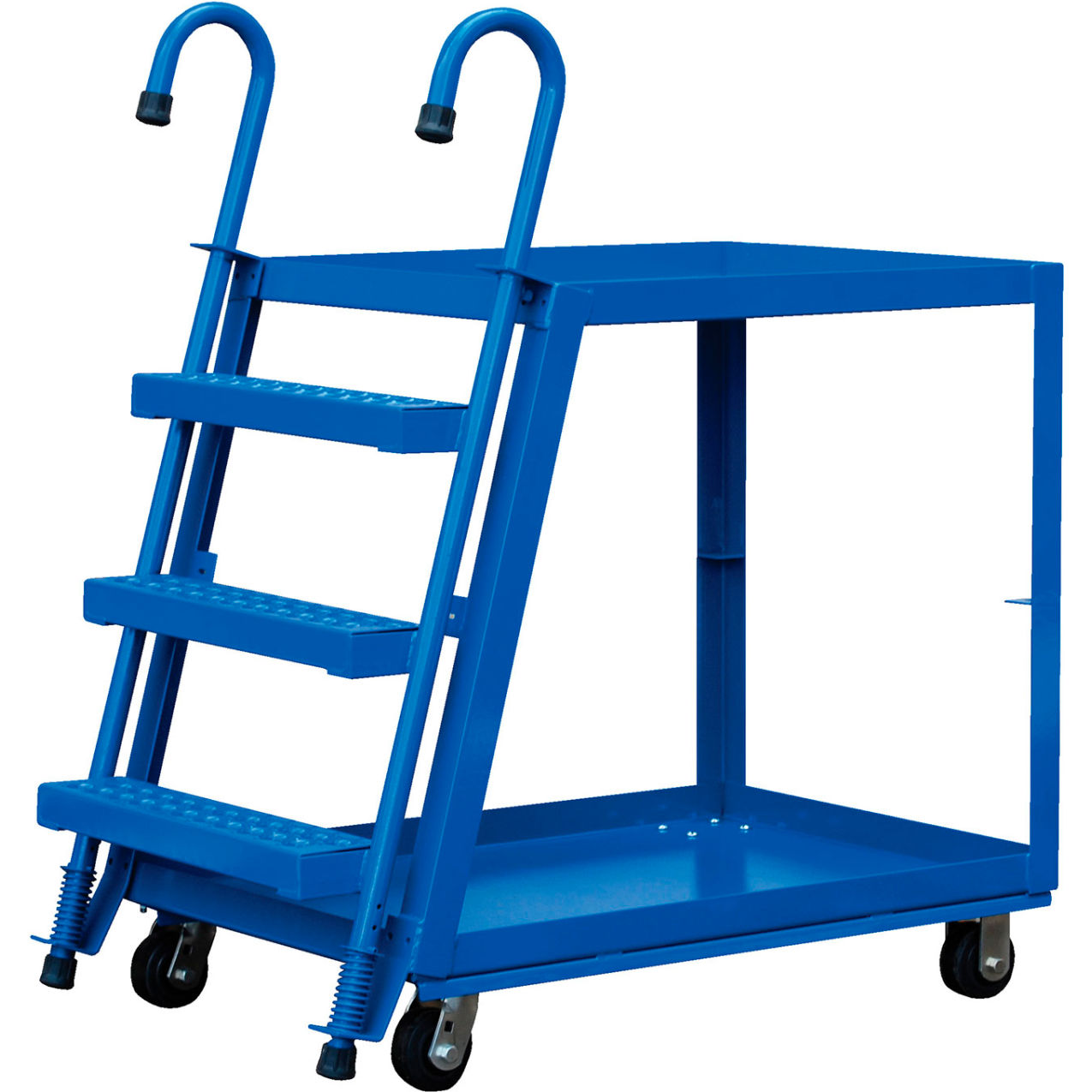 Steel 2 Shelf Stock Picker, 1000 lb Capacity, 39-3/4"L x 21-7/8"W x 51-1/8"H