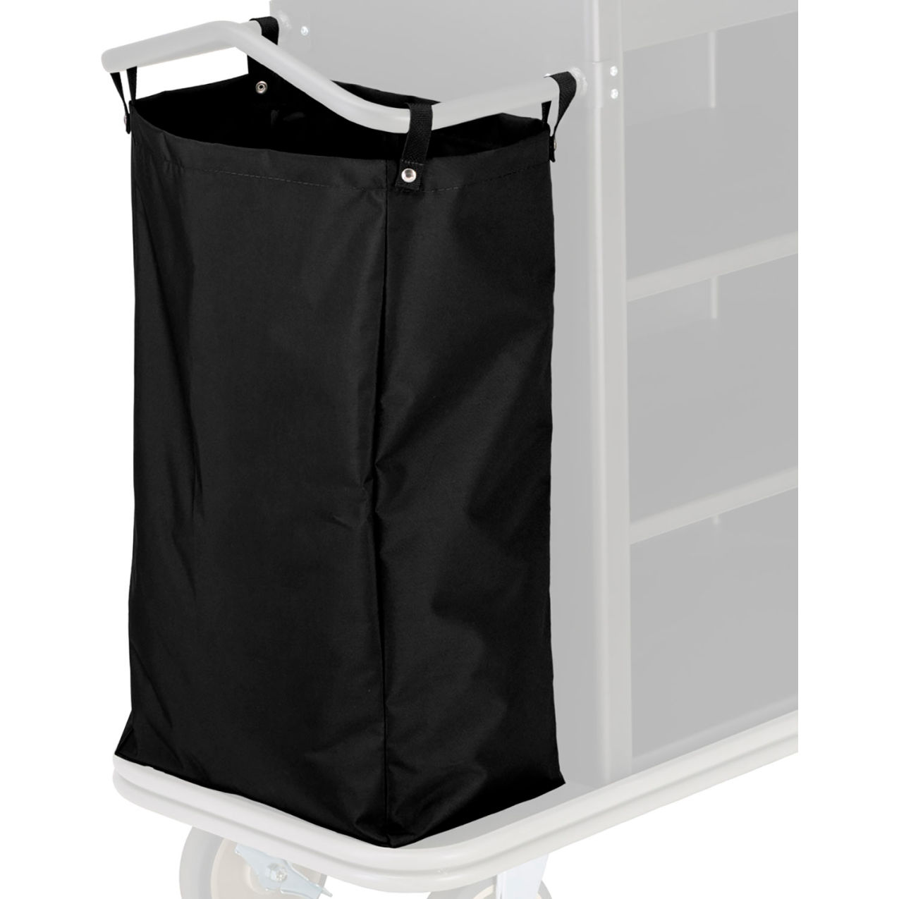 Replacement Full-Size Bag For Motorized Deluxe Housekeeping Cart, Black