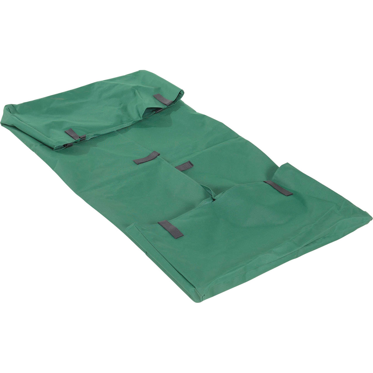 Canvas Landscaping Cart Liner 48"L x 24"W x 1"H, Green