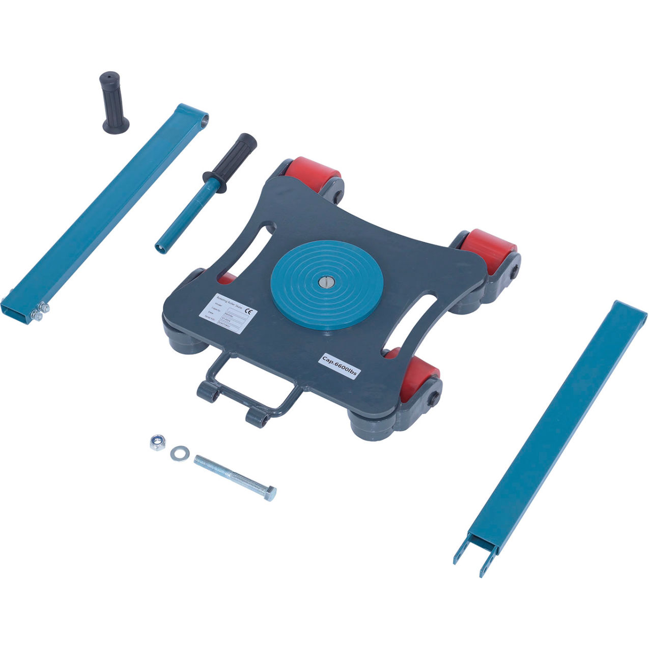 Multi Direction Machinery Skate, 6600 lb. Capacity