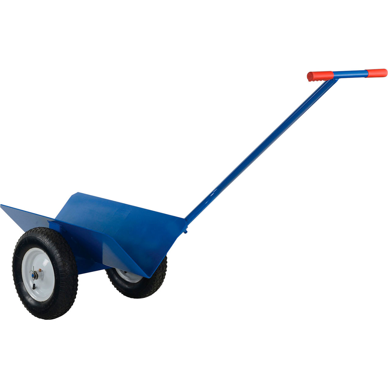 Steel V-Groove Pipe Mover with Pneumatic Wheels, 600 lb Capacity