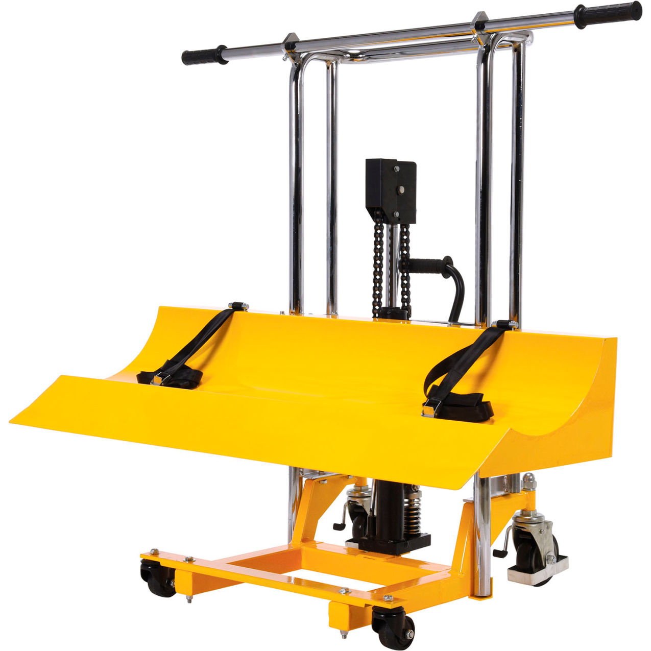 Steel 47" Roll Lifter Transporter, 15-3/4" Roll Dia., 880 lb. Capacity