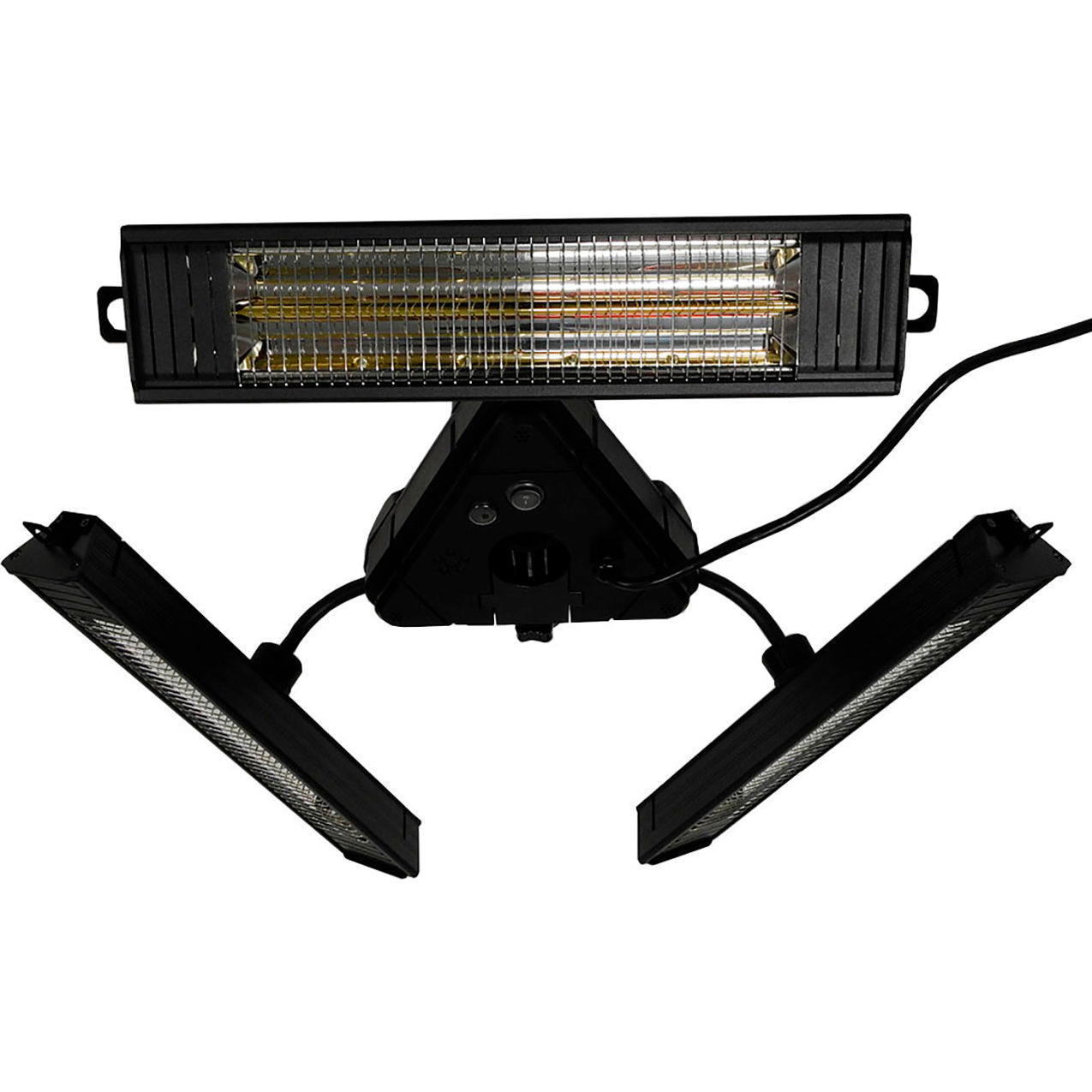 Infrared Parasol Heater with Remote Control, 1500W, 120V, Black
