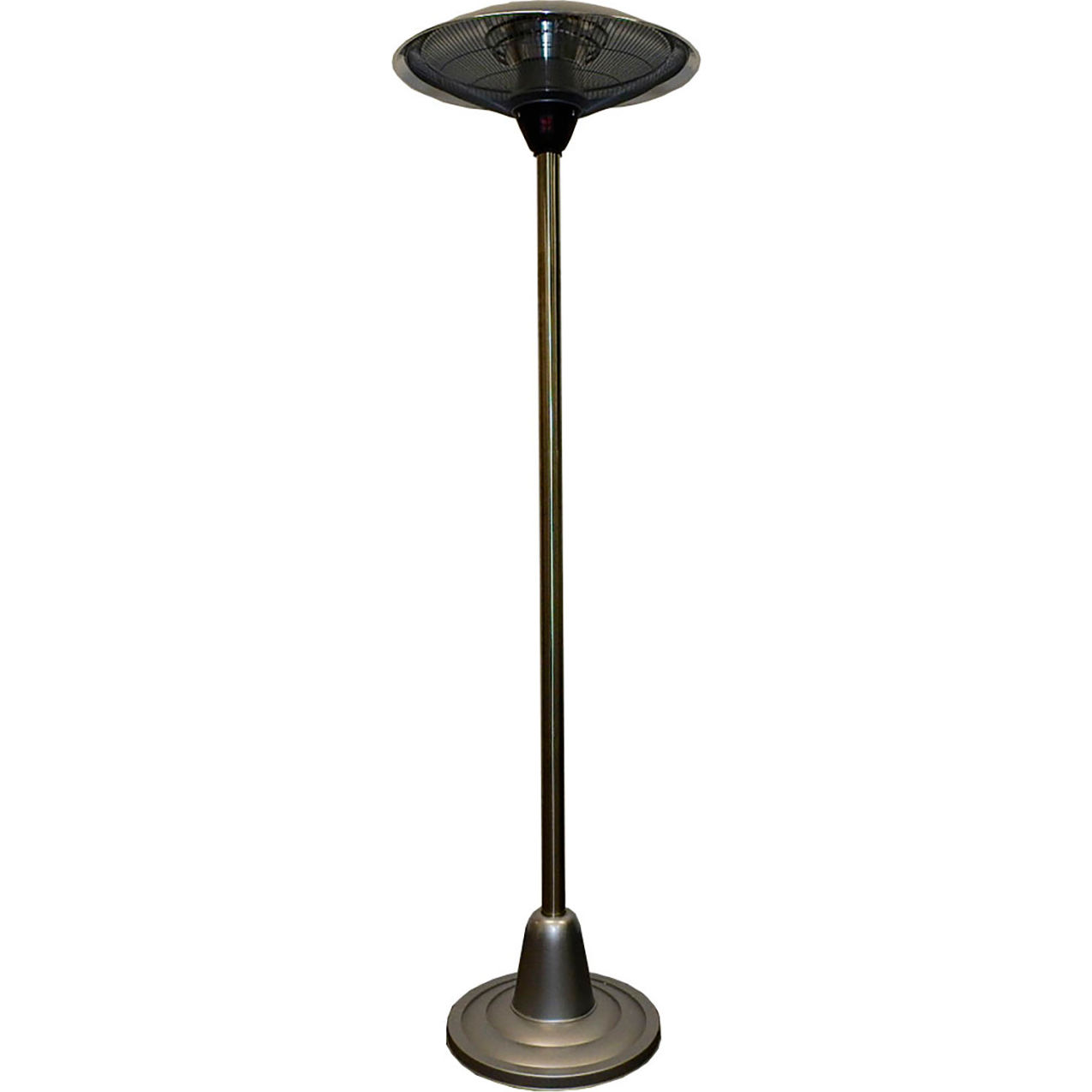 Standing Electric Patio Heater, 1500W, 120V, Stainless Steel