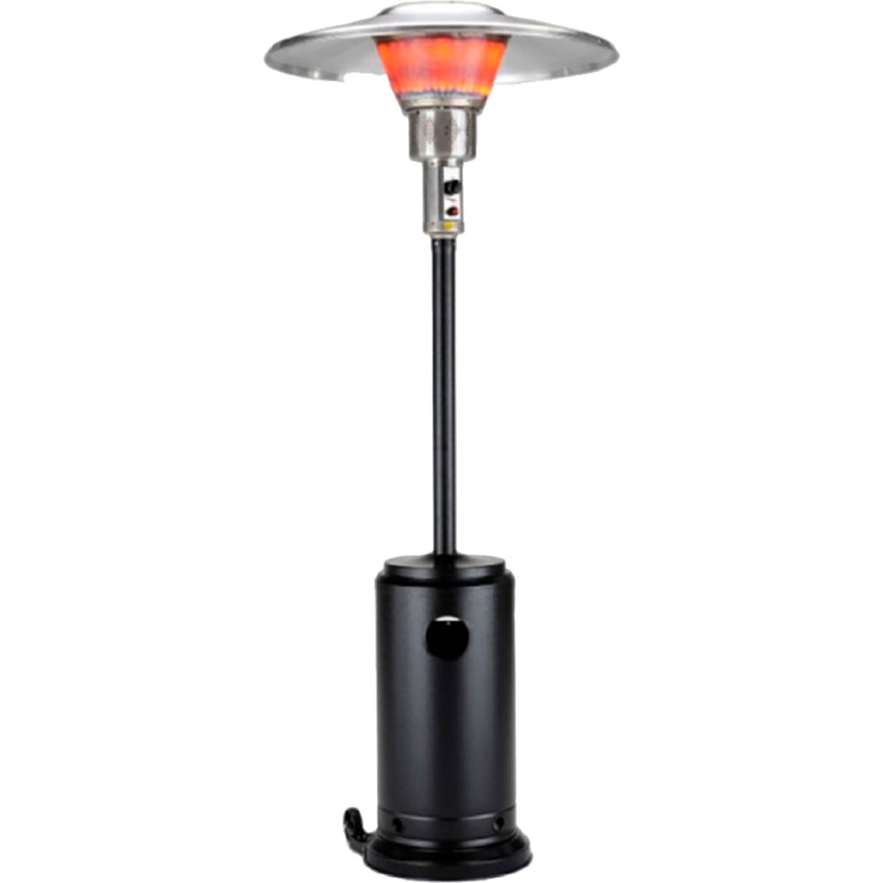 Commercial Patio Heater, 40000 BTU, Propane, Black