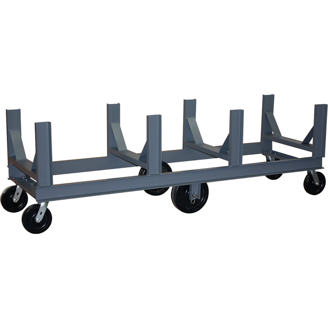 Super Heavy-Duty Bar Cradle Truck, For Pipes & Bars, 96" x 30"