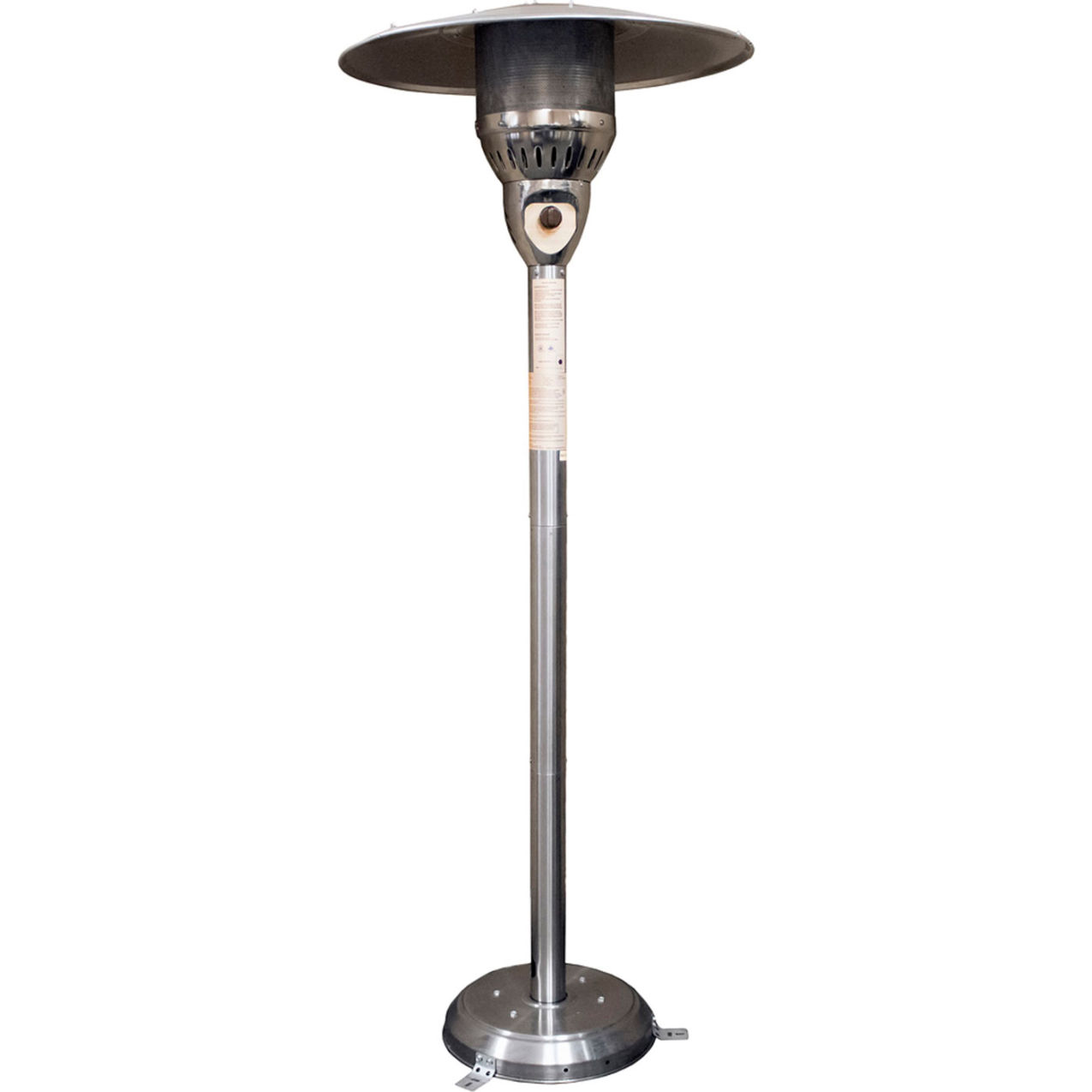 Outdoor Patio Heater, 41000 BTU, Natural Gas, Stainless Steel