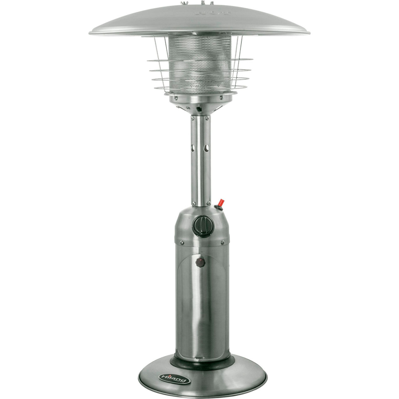 Table Top Patio Heater, 11000 BTU, Propane, Stainless Steel