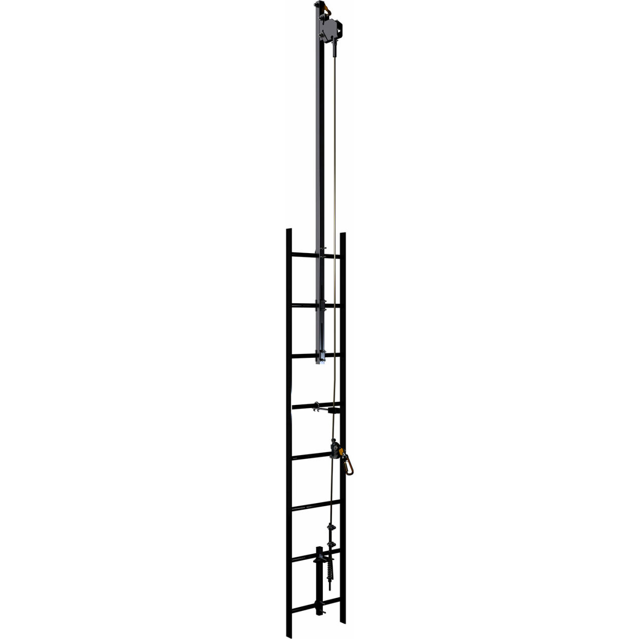 Lad-Saf 6116636 Cable Vertical Safety System Bracketry, Climb Extension