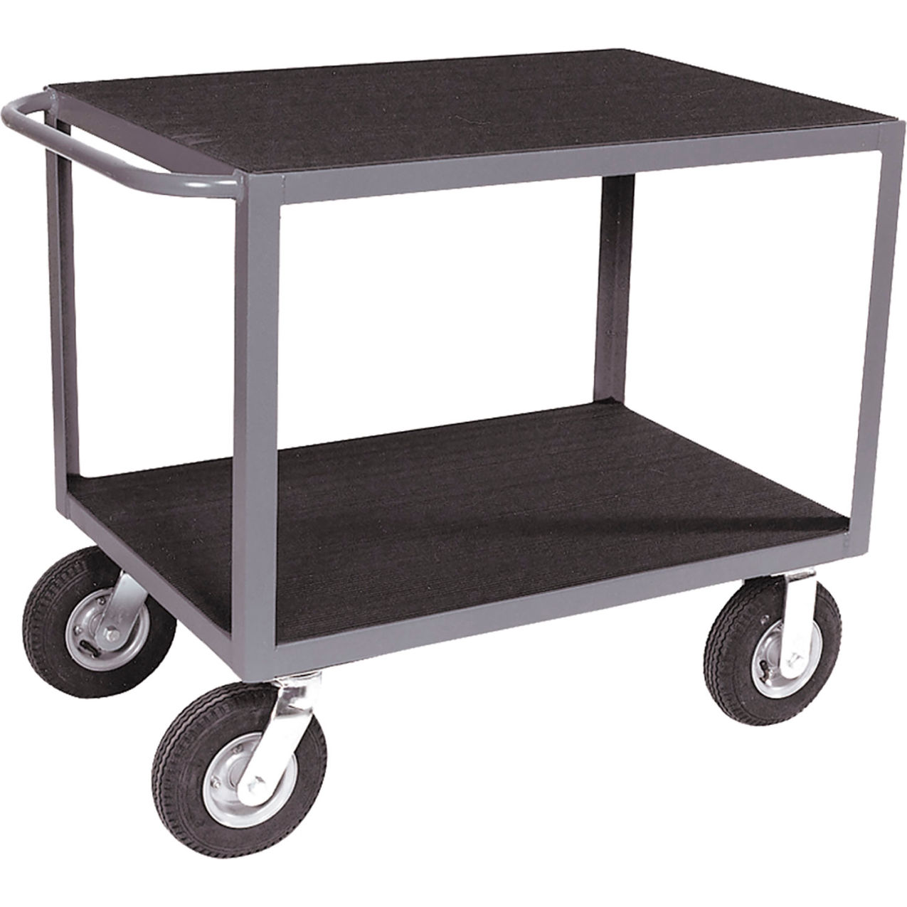 Instrument Cart, 1200 lb. Capacity, 48"L x 24"W x 34"H, Gray