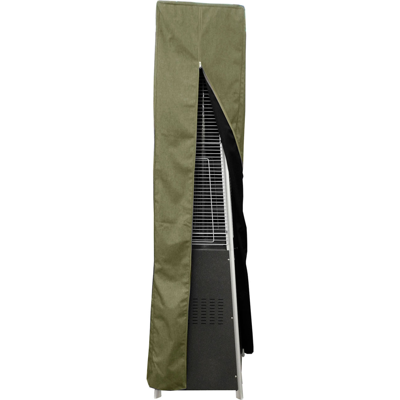 Square Glass Tube Patio Heater Commercial Cover, Tan
