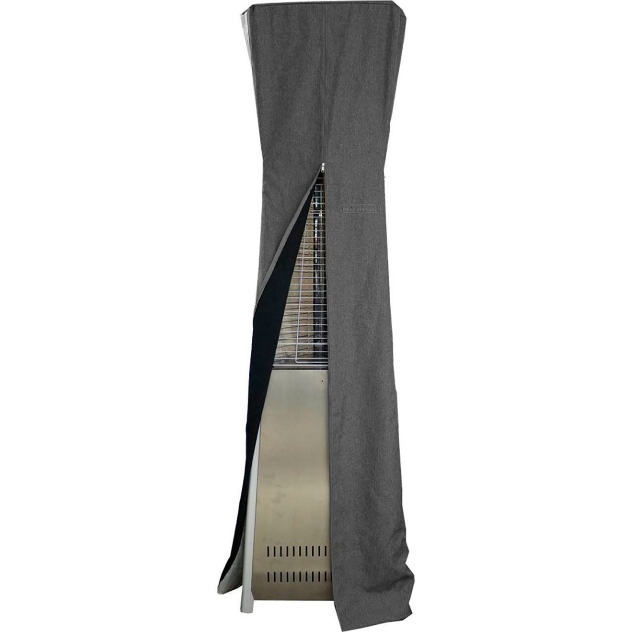 Triangle Glass Tube Patio Heater Commercial Cover, Gray