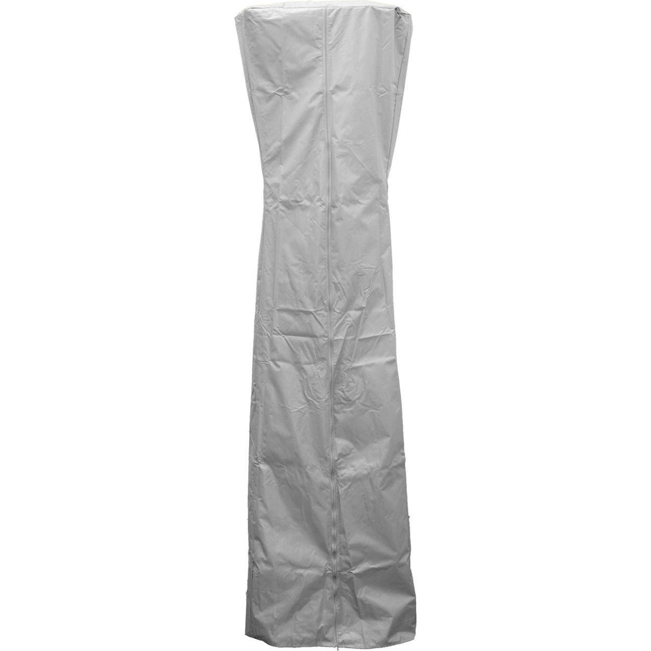 Triangle Glass Tube Patio Heater Cover, Silver