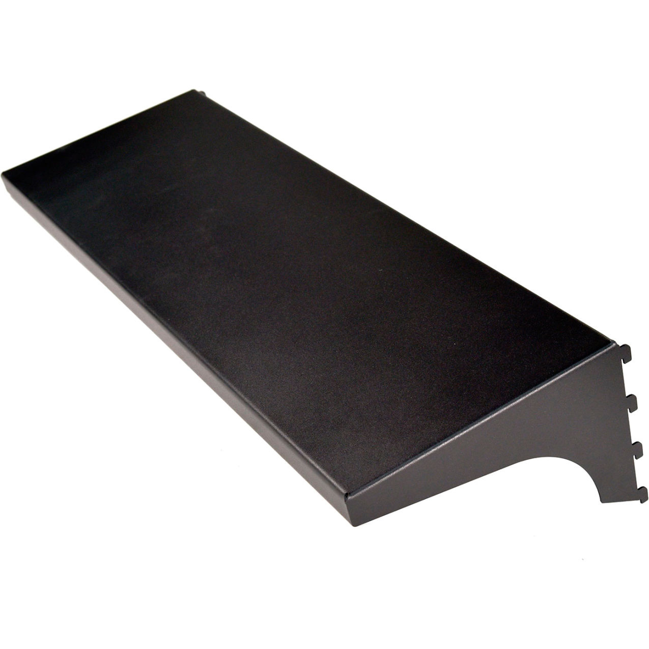 10W x 7"H Shelf, Black, Pack of 2