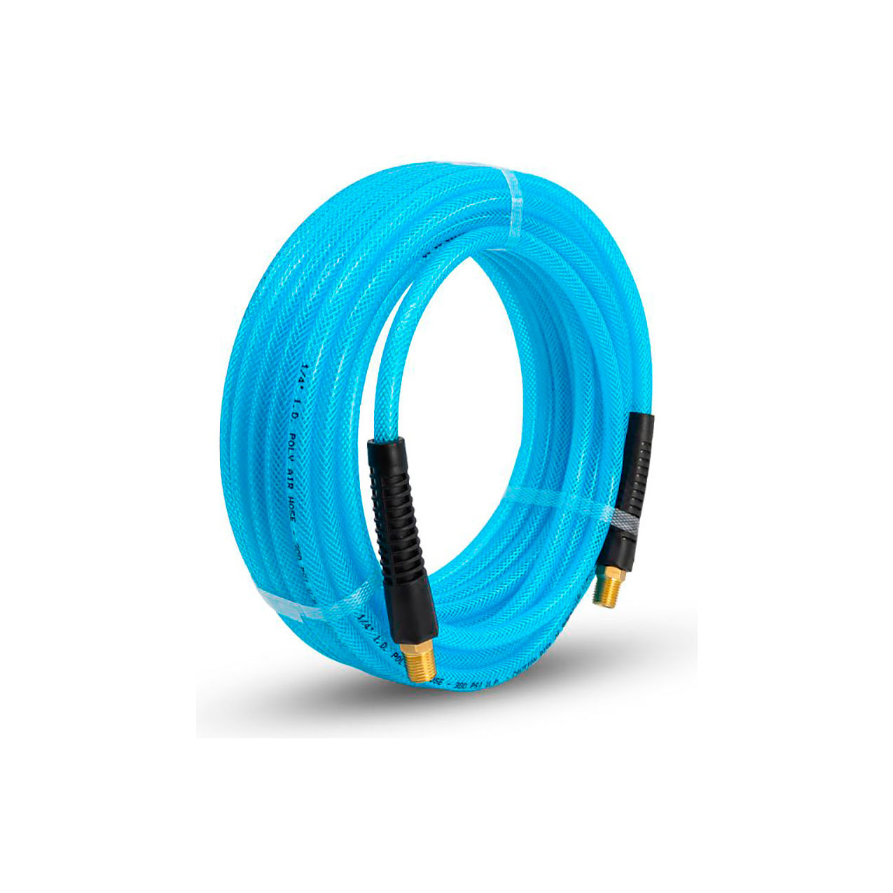 Poly Air Hose Assembly, 3/8" ID x 50'L