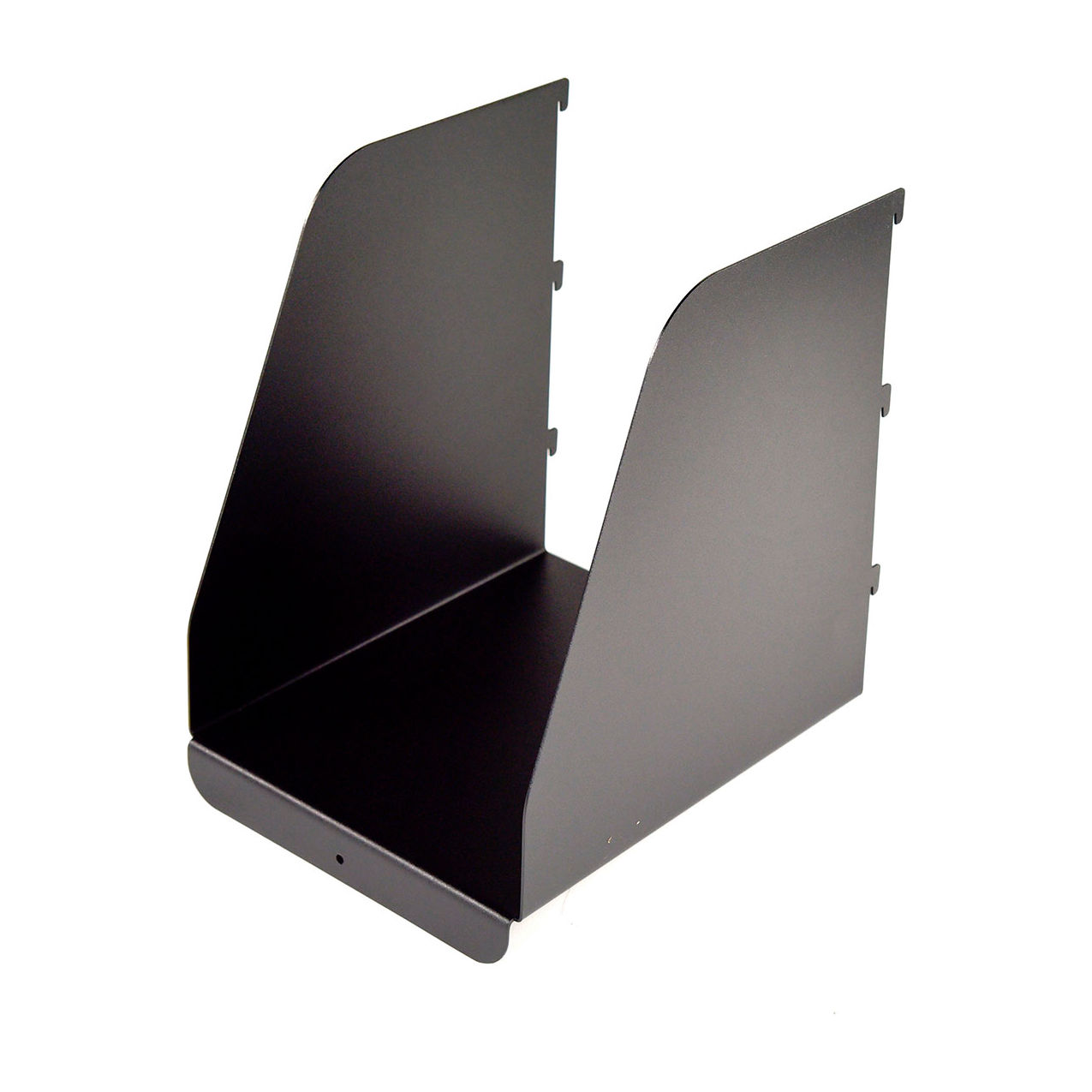 Horizontal Paper Tray, 11-1/4"W x 12"H, Black, Pack of 2
