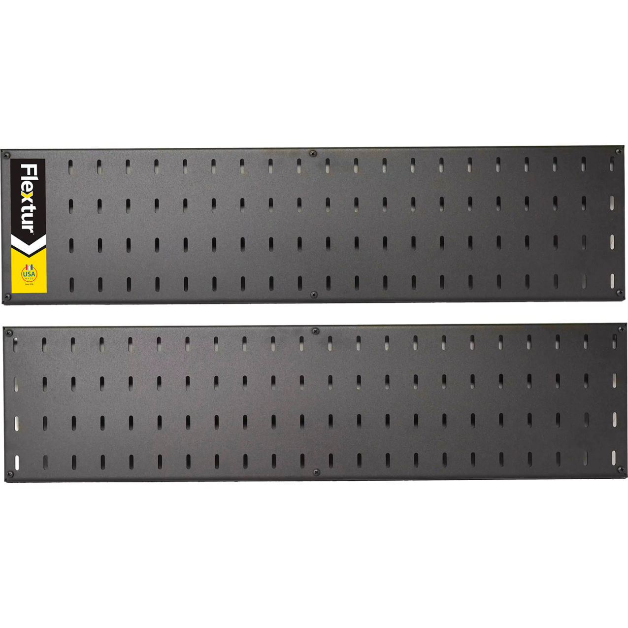Wall Mount Tool Board System, 2"W x 8"H, Black, Pack of 2