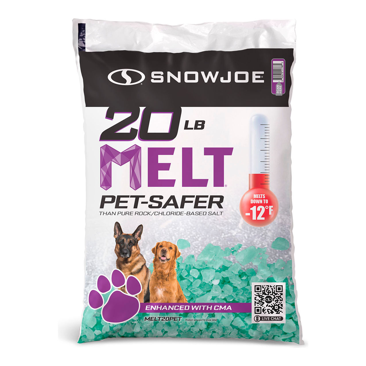 Pet Friendly Premium Ice Melt, Safer for Paws, 20 lb. Bag