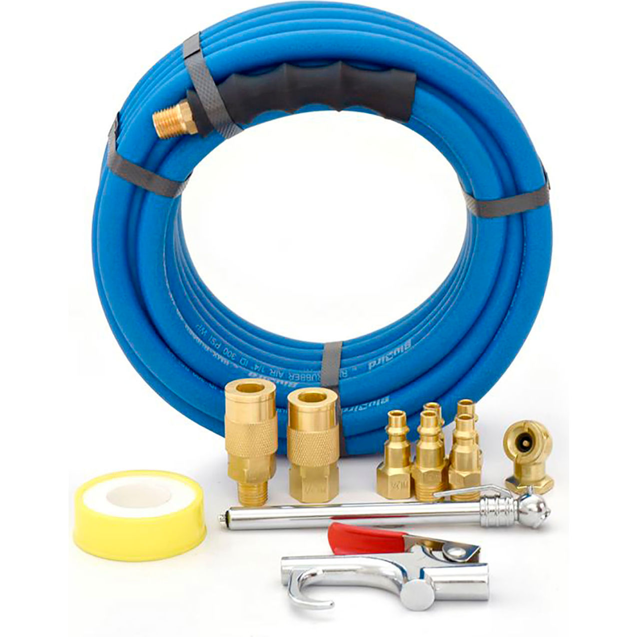 Rubber Hose Bulk, 1/4" ID x 50'L, Fast fix 12 Piece