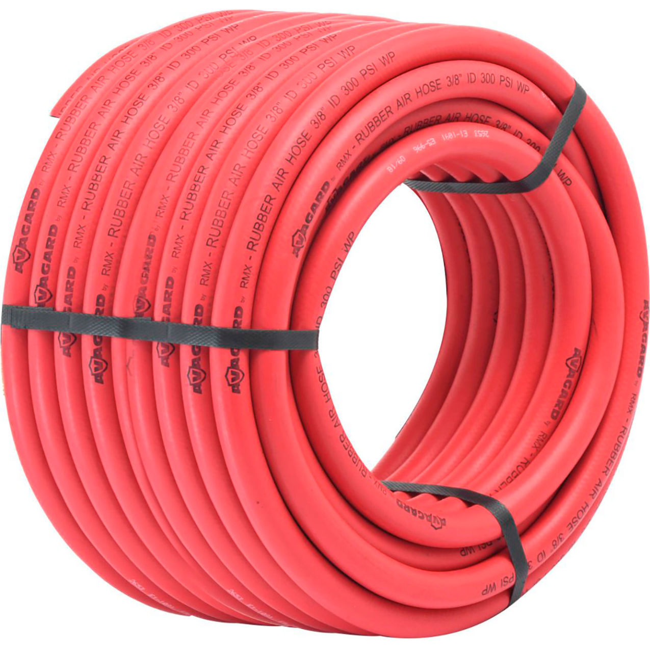 Rubber Air Hose Assembly, 3/8" ID x 300'L