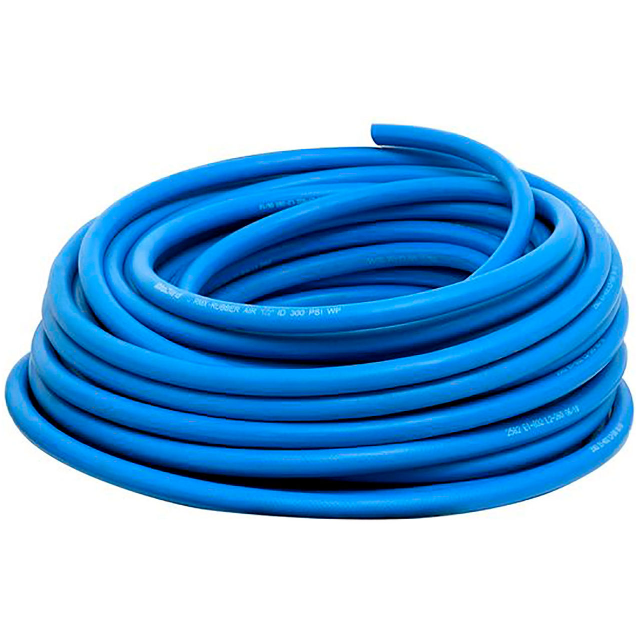 Rubber Air Hose Bulk On Wooden Spool, 1/2" ID x 500'L