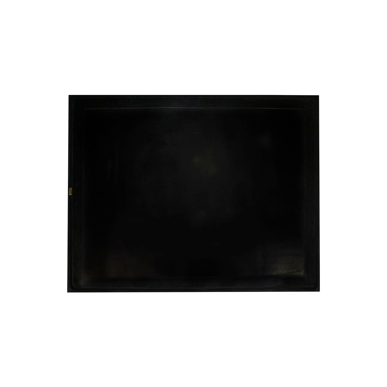 CleanShield Stride Mat Frame, 138 Mil Smooth SBR, 26-1/2"W x 32"L, Black