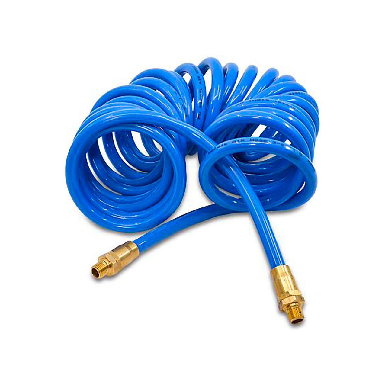 PU Recoil Air Hose, 3/8" ID x 15'L