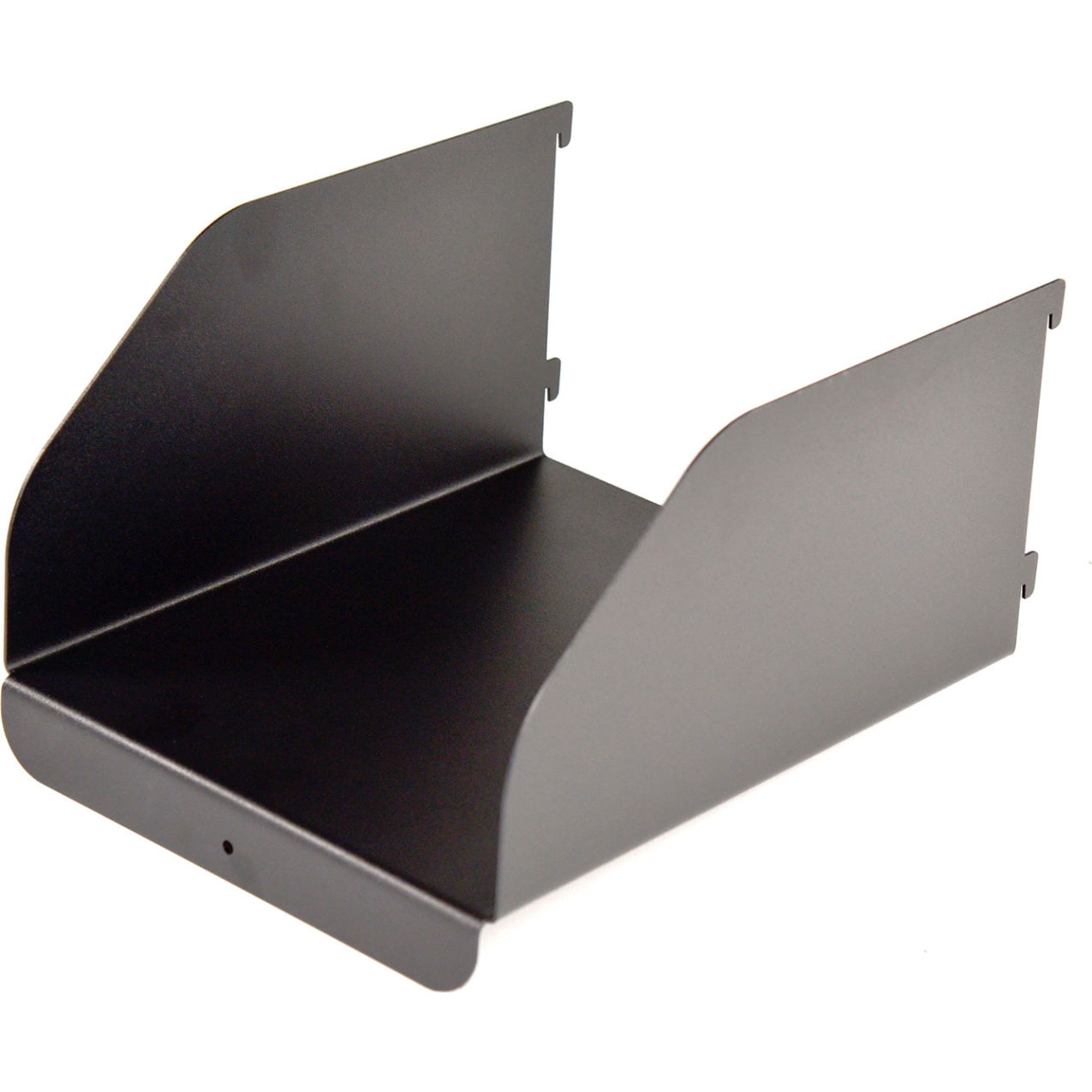 Horizontal Paper Tray, 11-1/4"W x 6"H, Black, Pack of 2