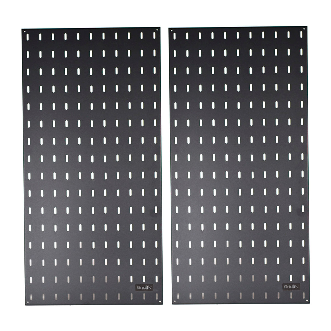Wall Mount Tool Board System, 32"W x 32"H, Black, Pack of 2