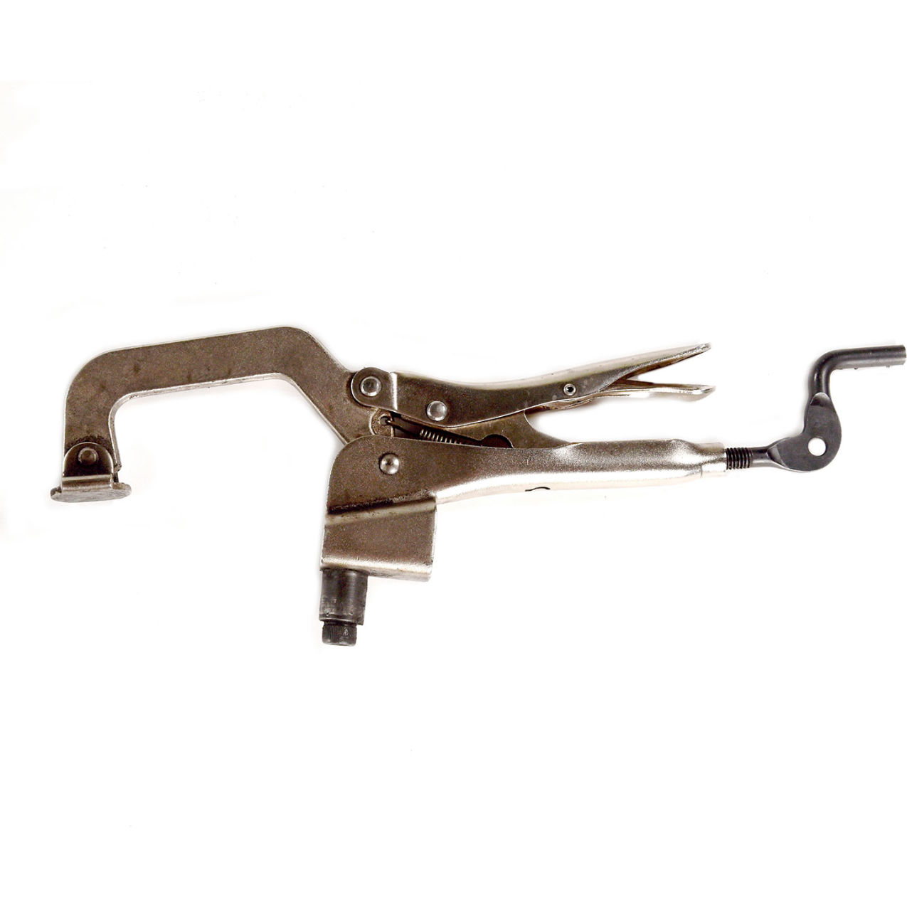 Welding Clamp, 12"L x 1-1/8"W x 4-3/4"H, Pack of 2