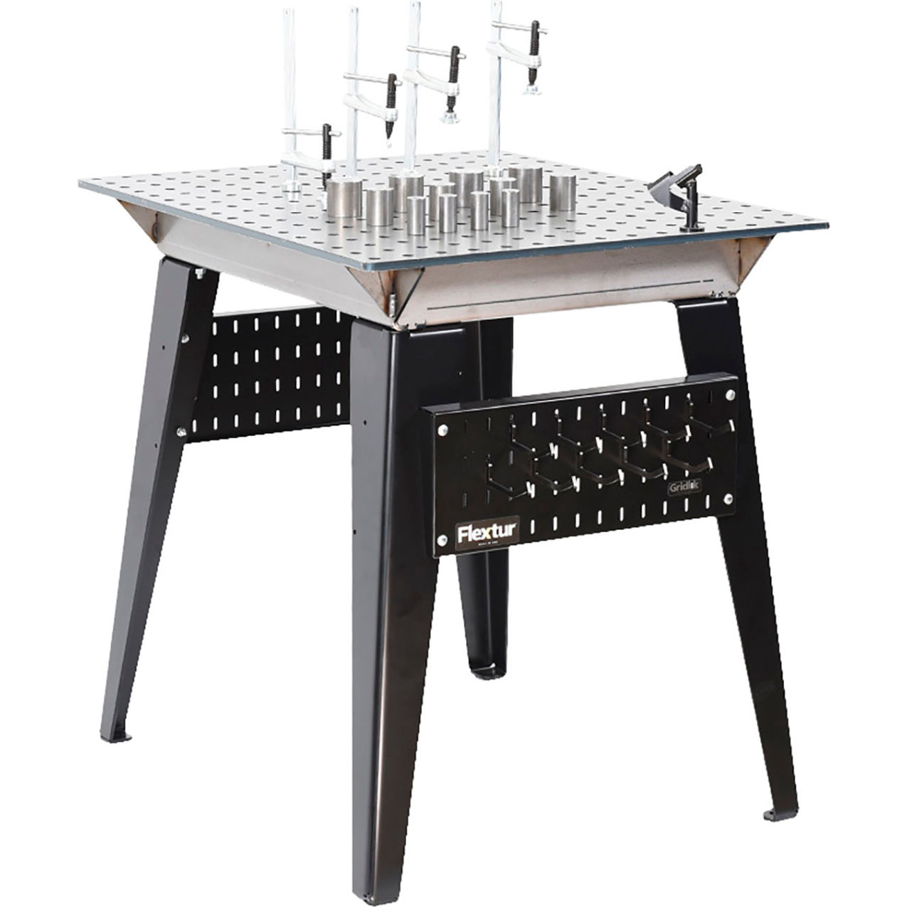 Welding Table with 27 Piece Fixturing Kit, 36"L x 30"W x 37"H
