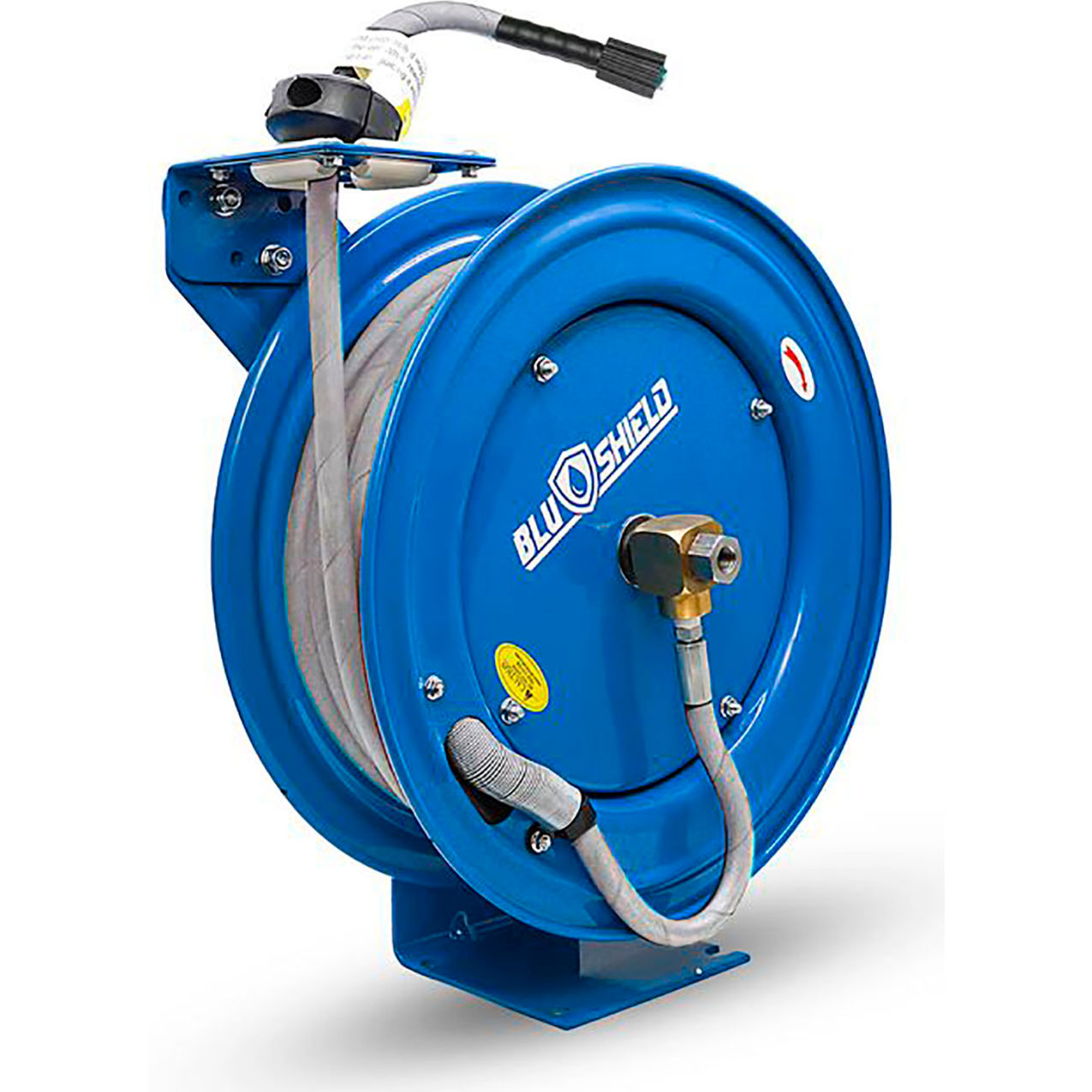 Poly Pressure Washer Hose with CP, 1/4" x 35'L, 300 PSI