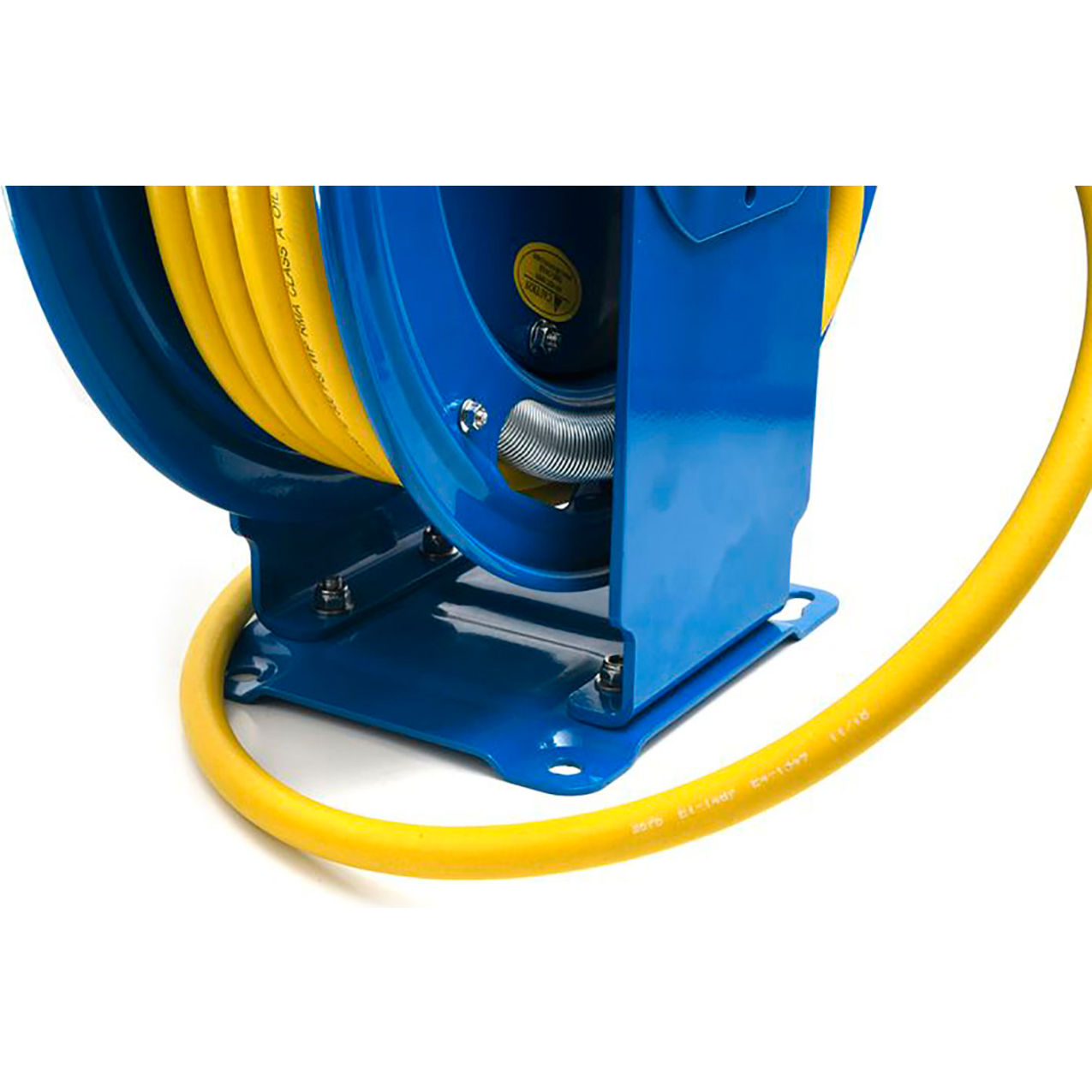 Retractable Dual Arm Air Hose Reel with 3/8" x 50'L Hose, 300 PSI