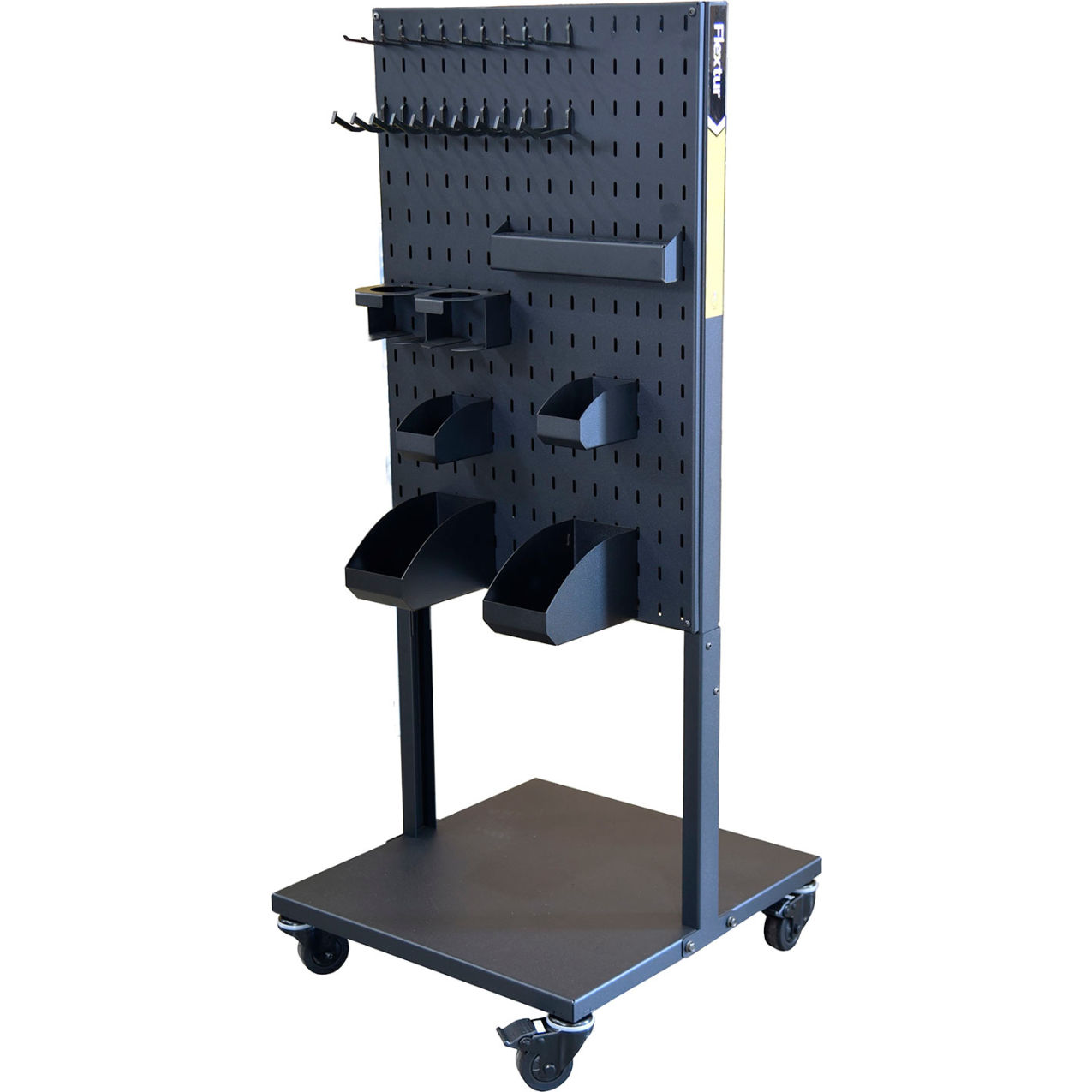 54" Mobile Tool Cart, Black