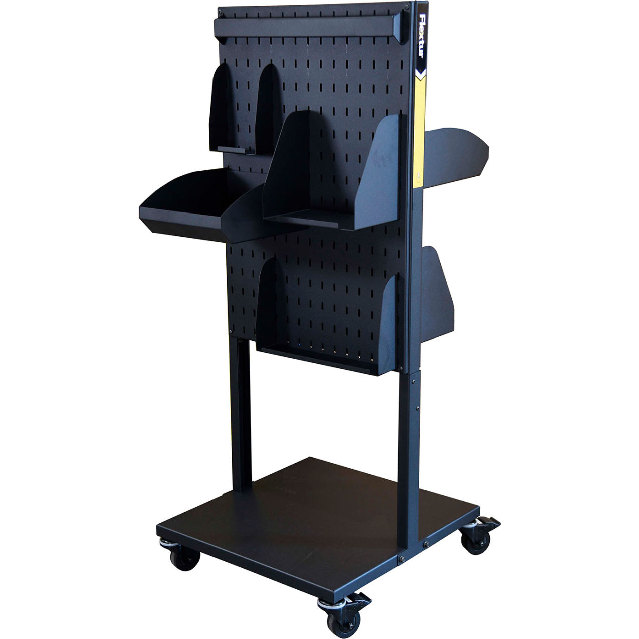 Mobile PPE Cart, Black