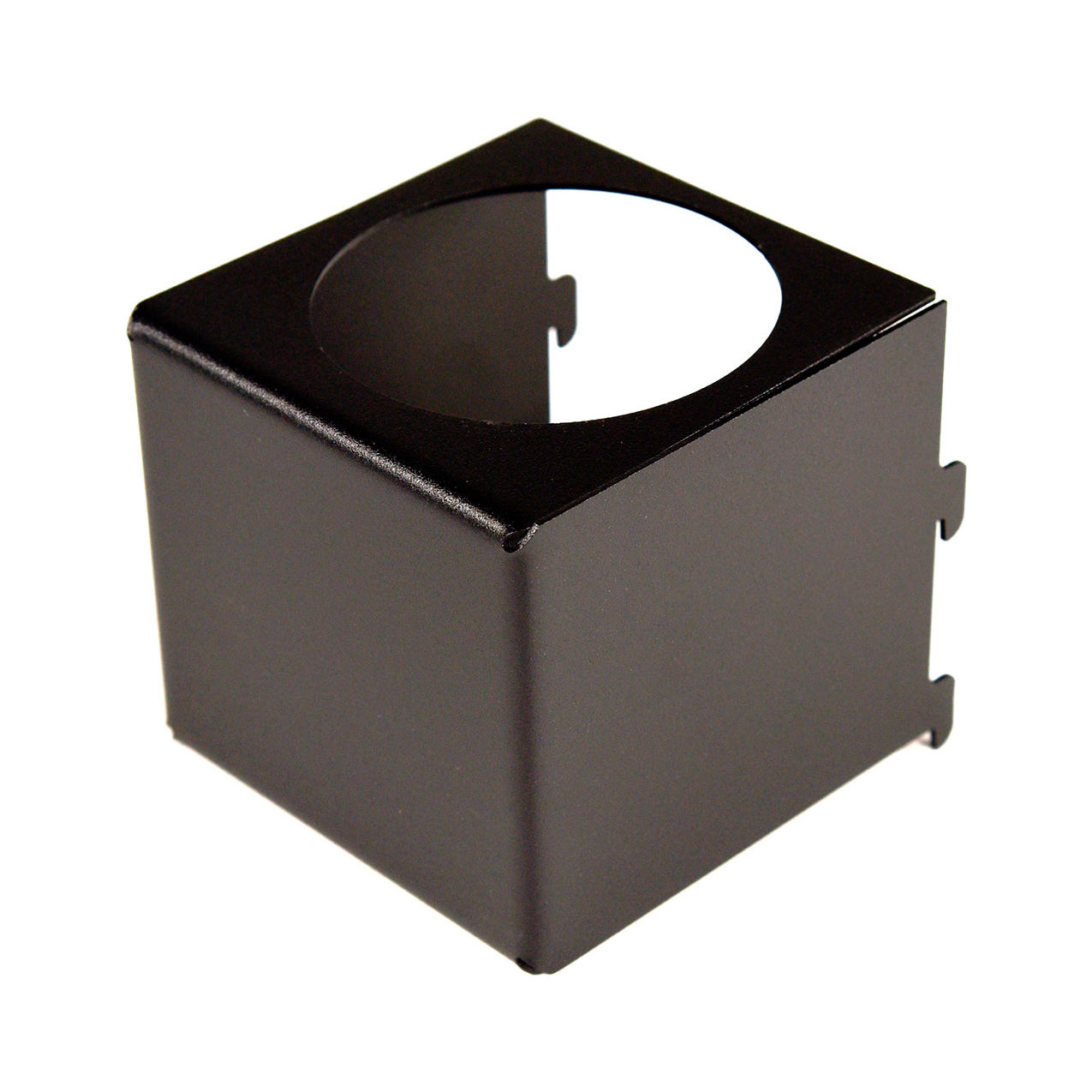 Spray Can Holder, 4-3/4"W x 4-1/4"H, Black, Pack of 2