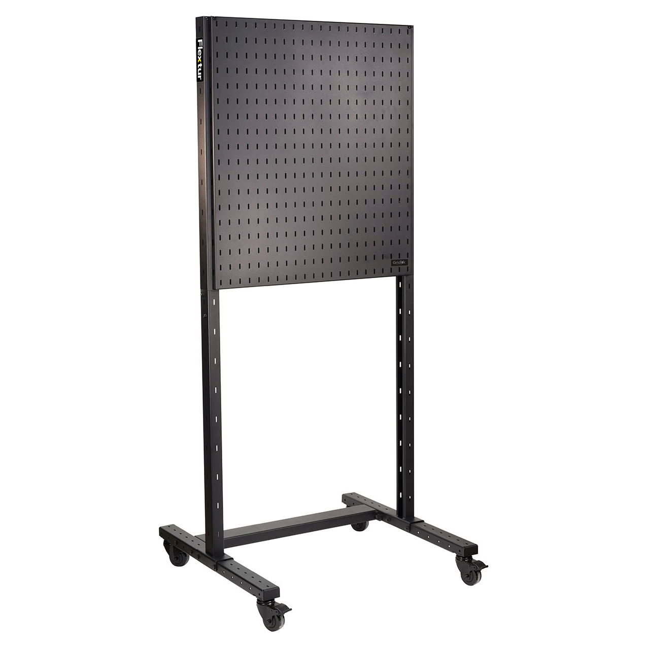 2 Panel Mobile Tool Board, 35"W x 78"H