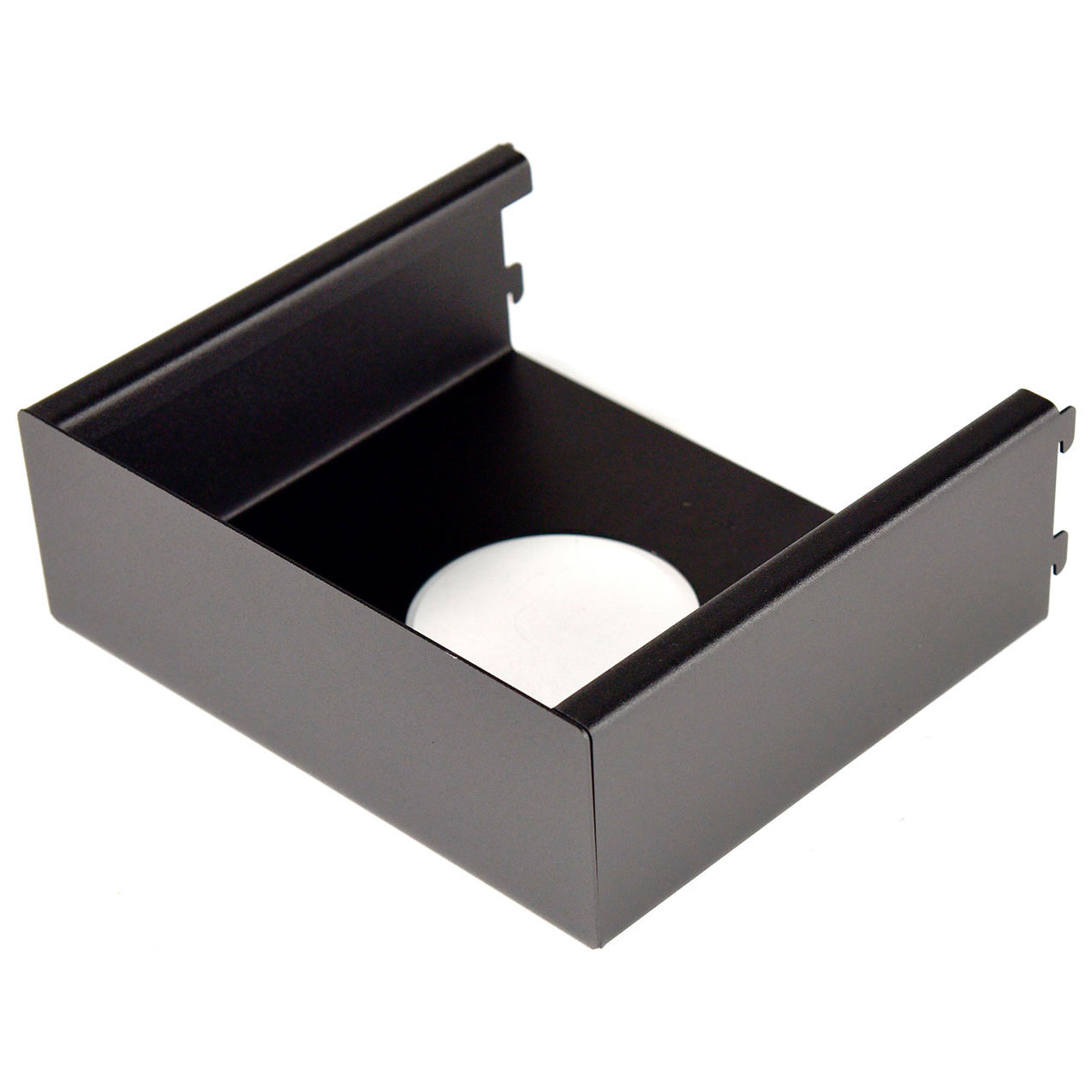 Boxed Towel Dispenser, 8-3/4"W x 3-1/2"H, Black