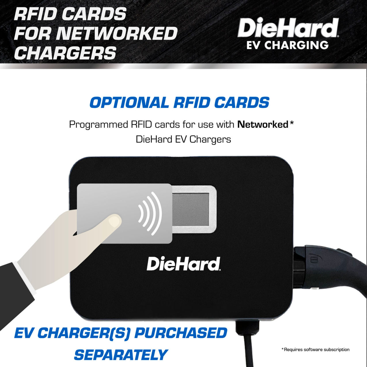 RFID Card For L2 Networked EV Charger