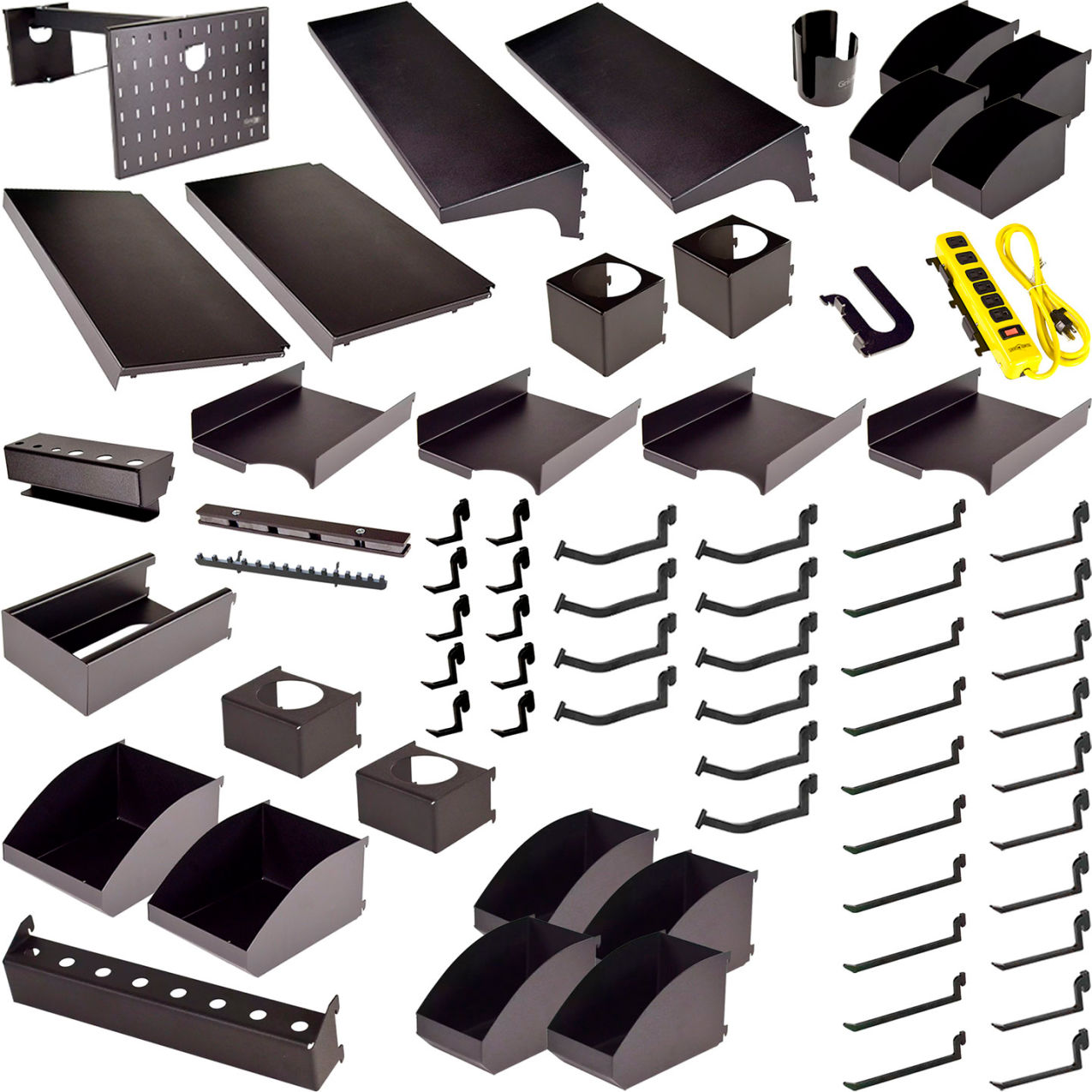 71 Piece Mobile Tool Board Accessory Kit