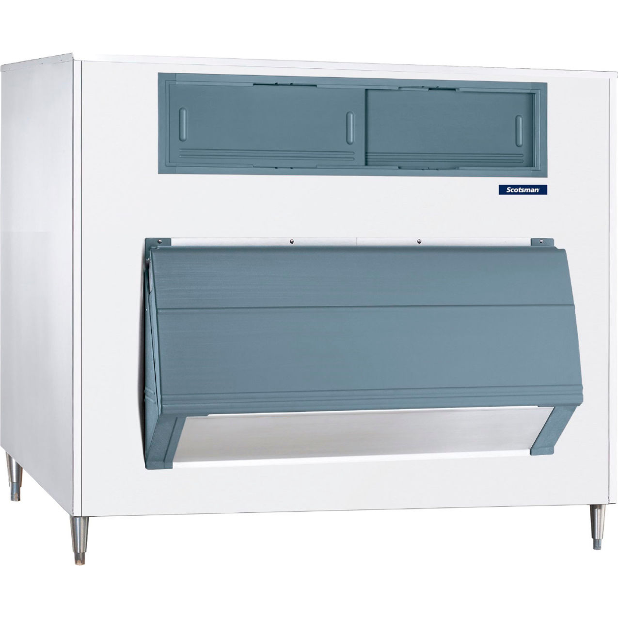 Ice Storage Bin, 60"W x 31"D x 54-3/8"H, 1320 lb. Storage Capacity