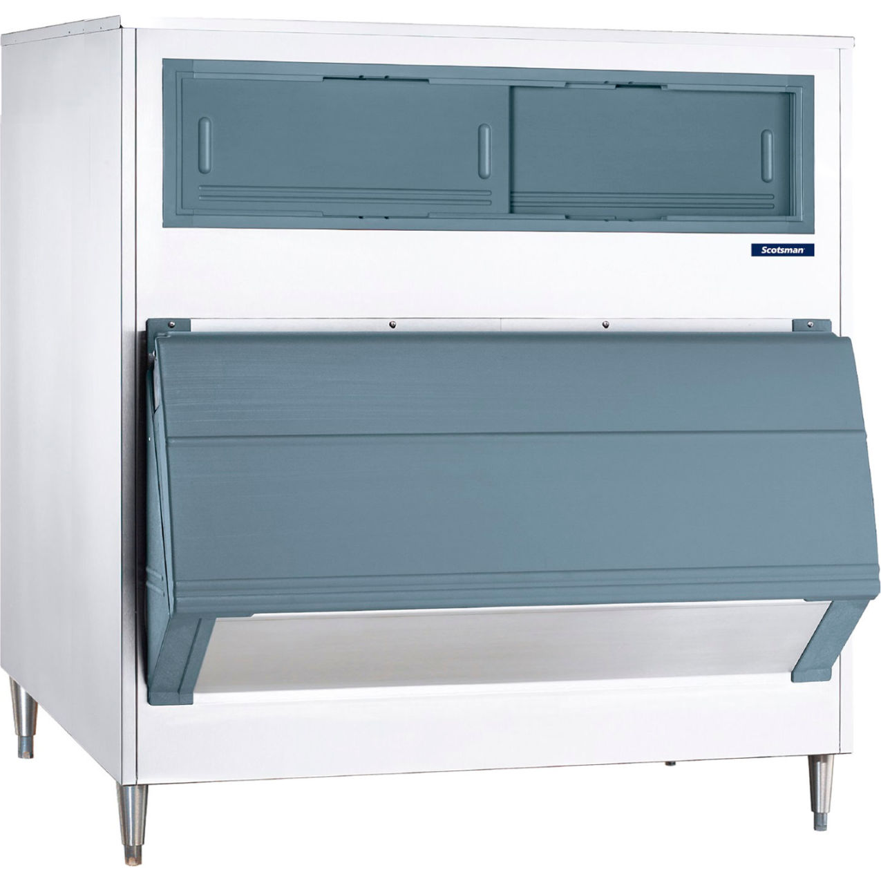 Ice Storage Bin, 48"W x 31"D x 54-3/8"H, 1000 lb Storage Capacity