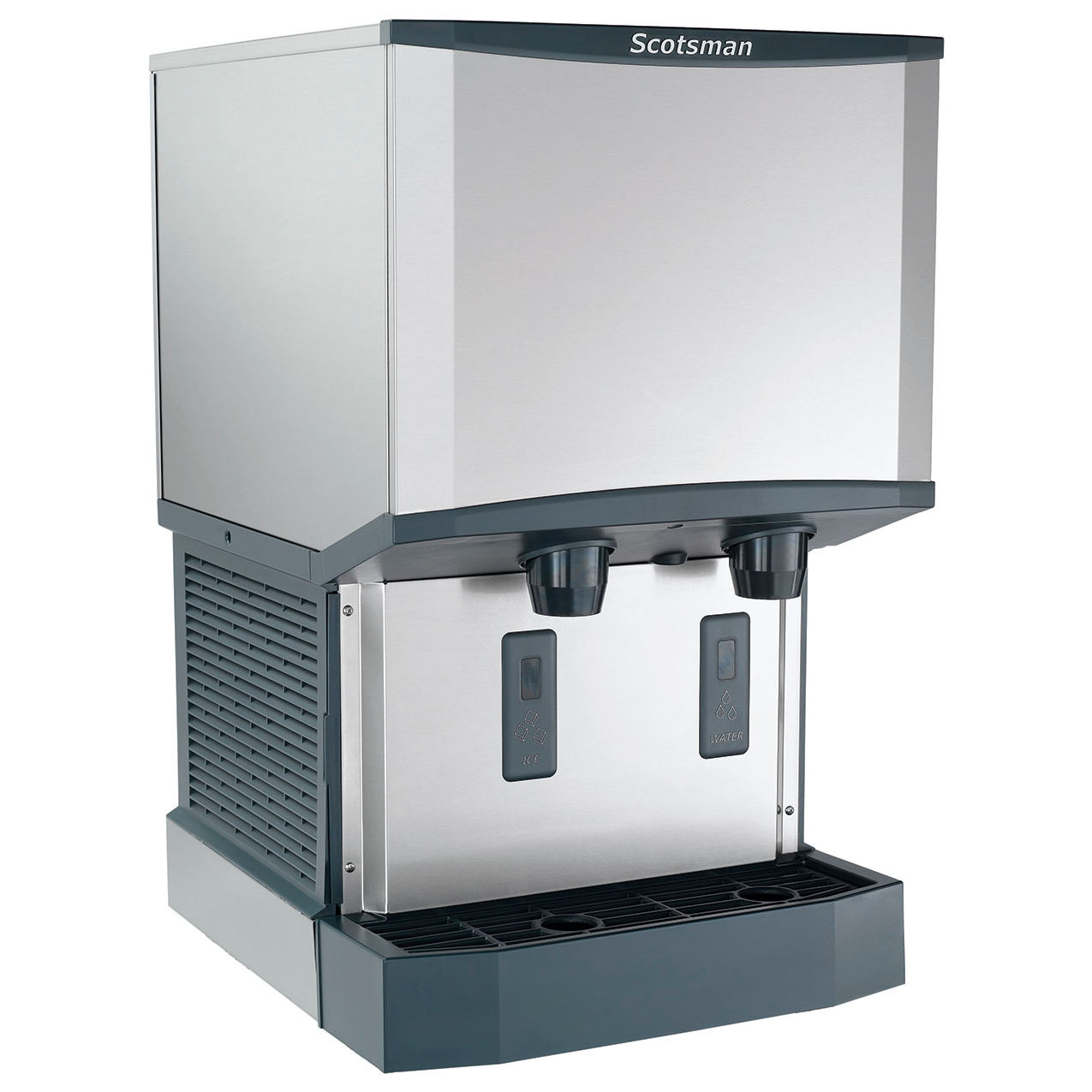 Ice & Water Dispenser, Water Cooled, Touchfree 500 lb. Production/24 Hrs.