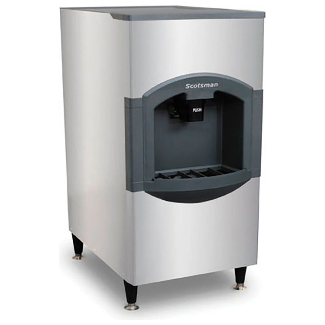 Hotel Dispenser 22" Wide, 120 Lb. Storage, 115V, 2.1A